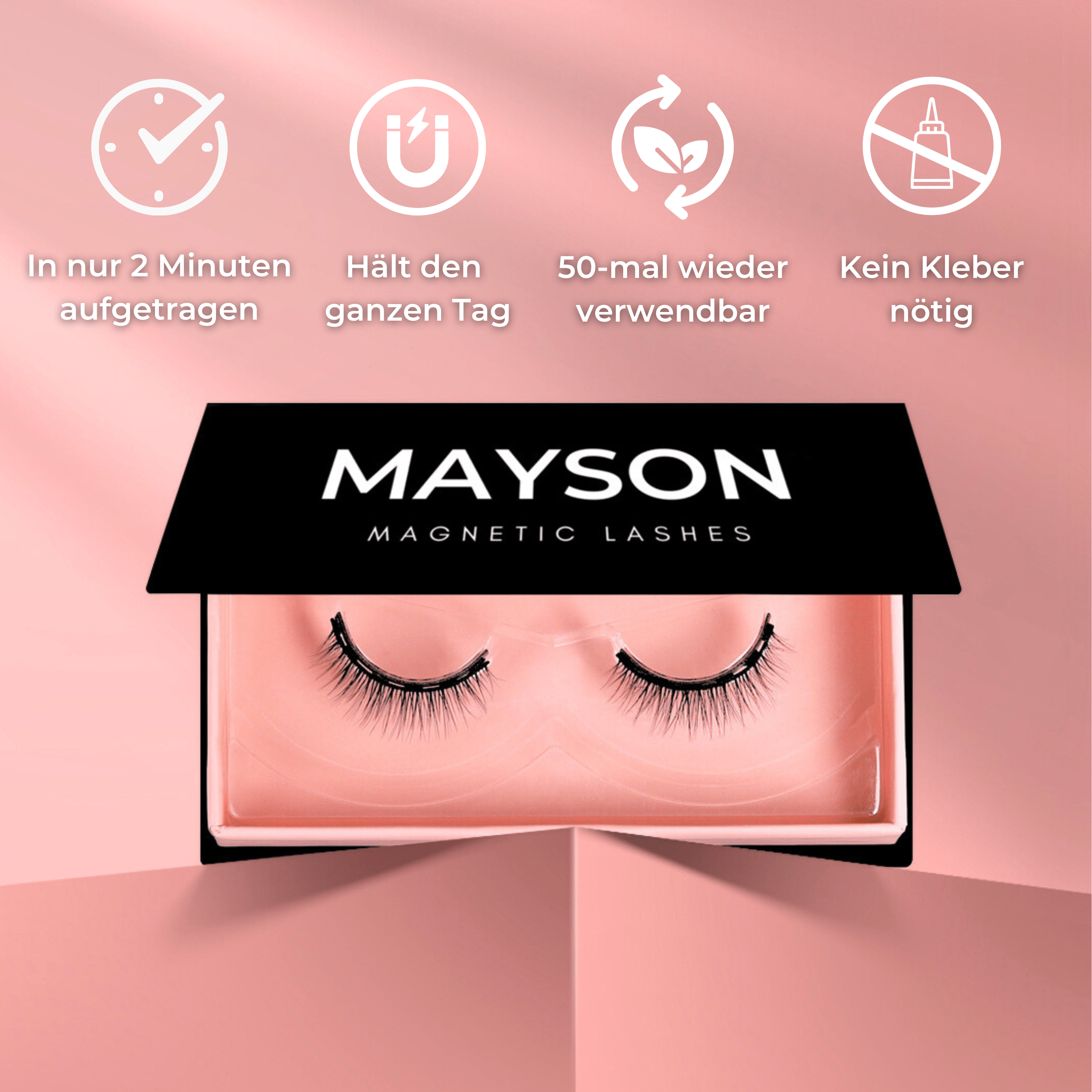 
            
              Magnetische Wimpern - MAYSON Cosmetics
            
          